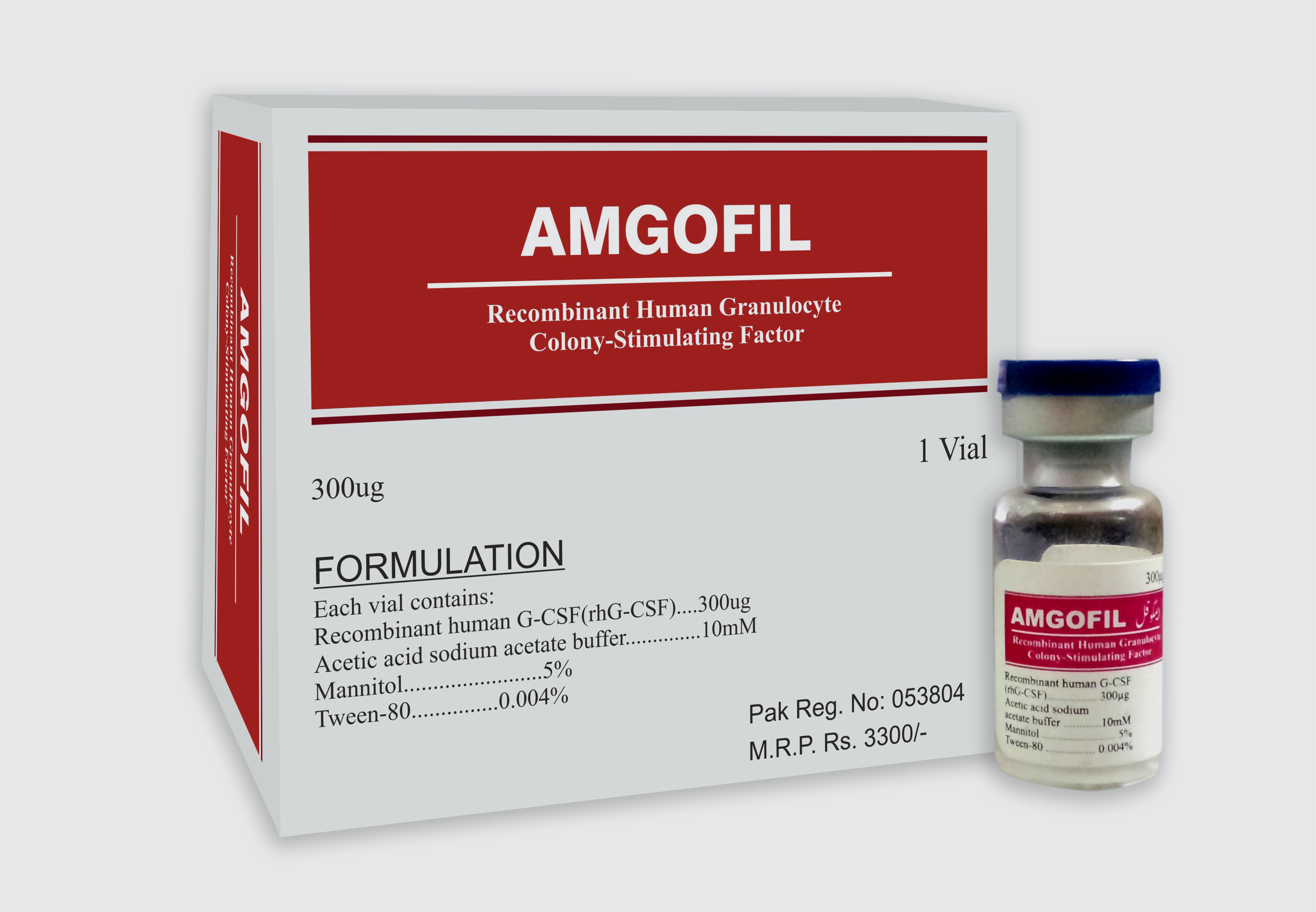 AMGOFIL 300mcg/ml