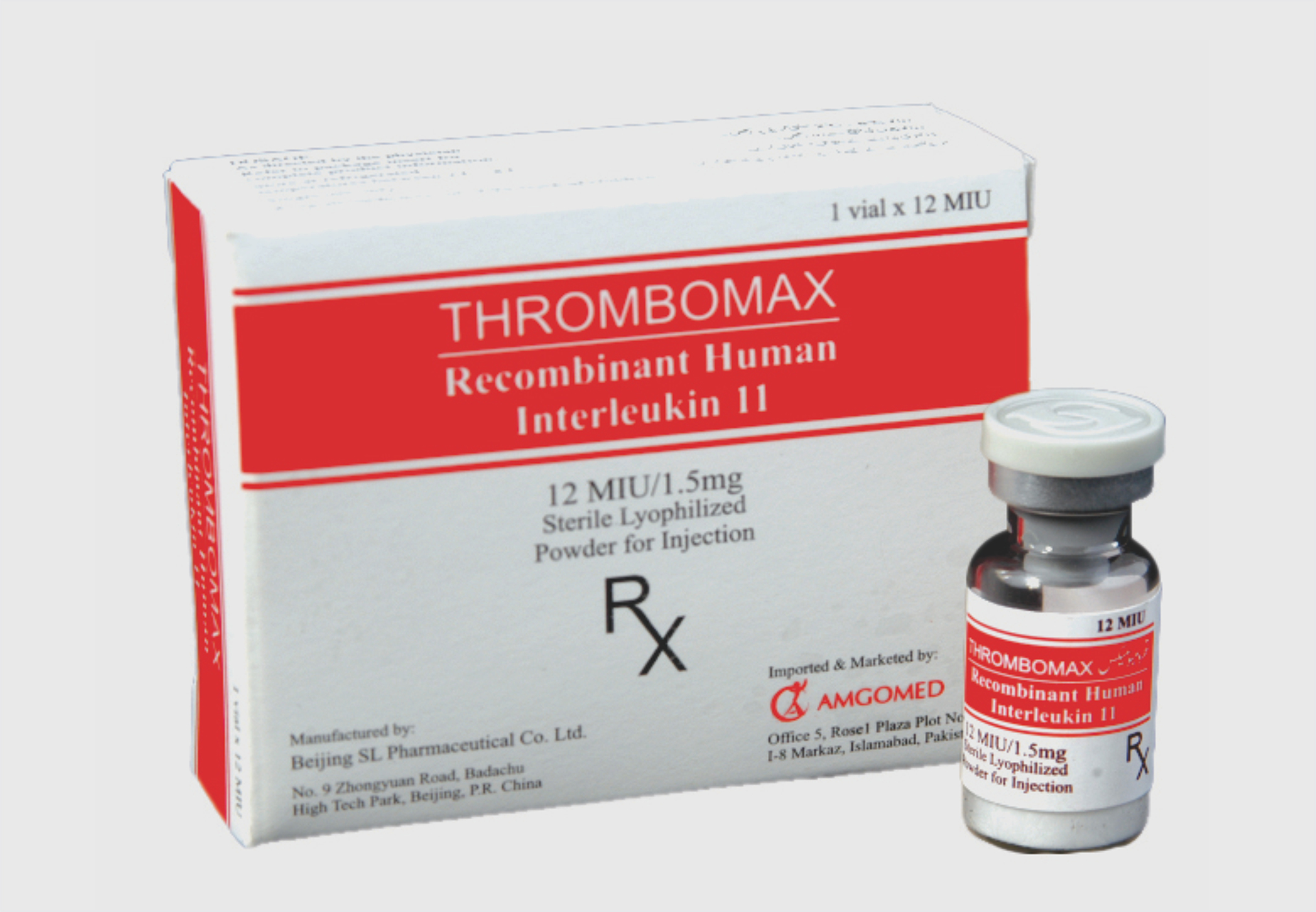 THROMBOMAX 12mIU/1.5mg